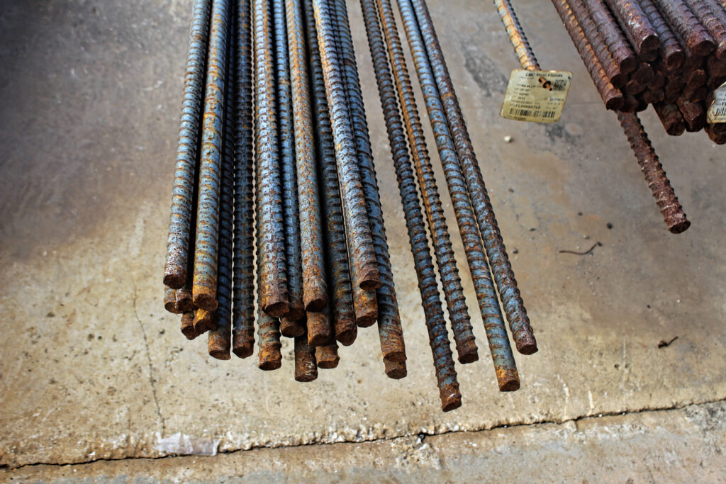 #6 steel rebar