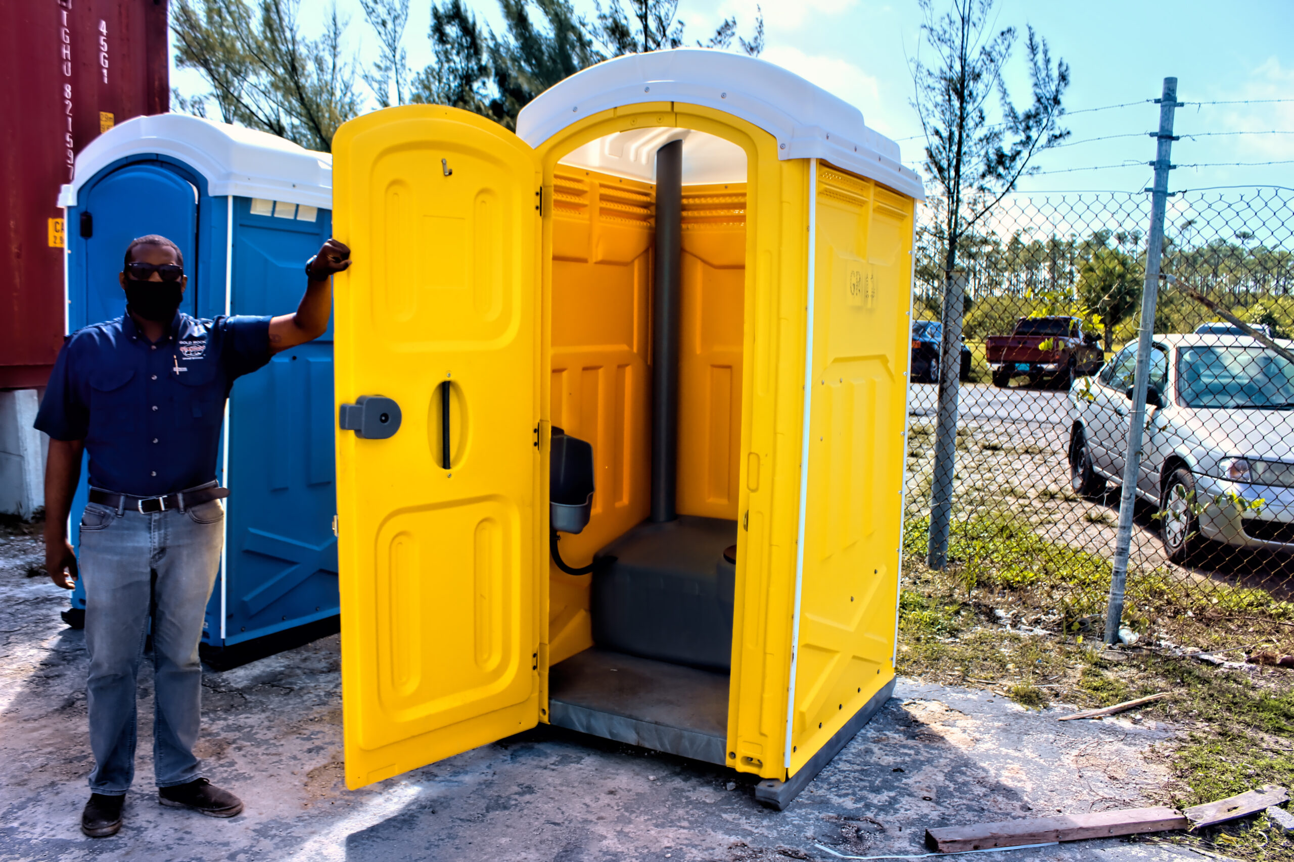 Monthly Portable Toilet Rentals Del Zotto of the Bahamas Steel