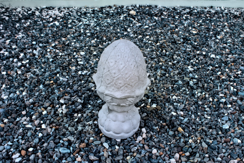 acorn statue