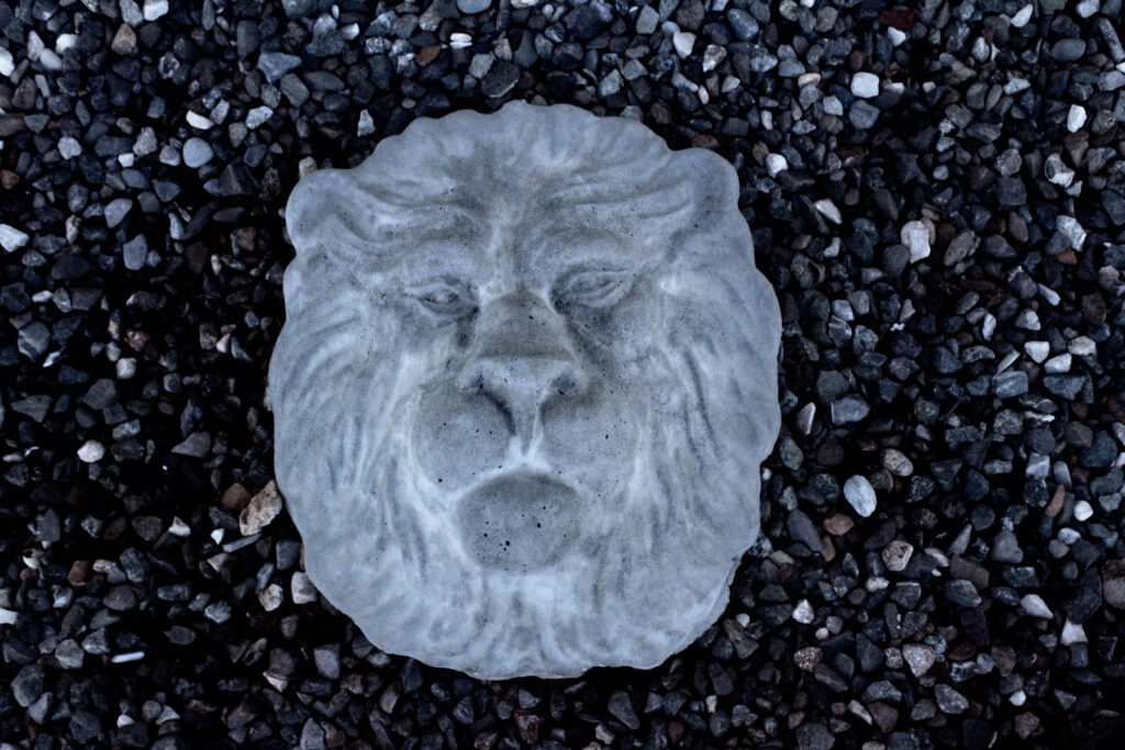 lion plaque